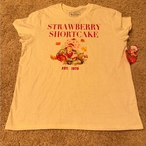 Strawberry Shortcake Kids White T-Shirt